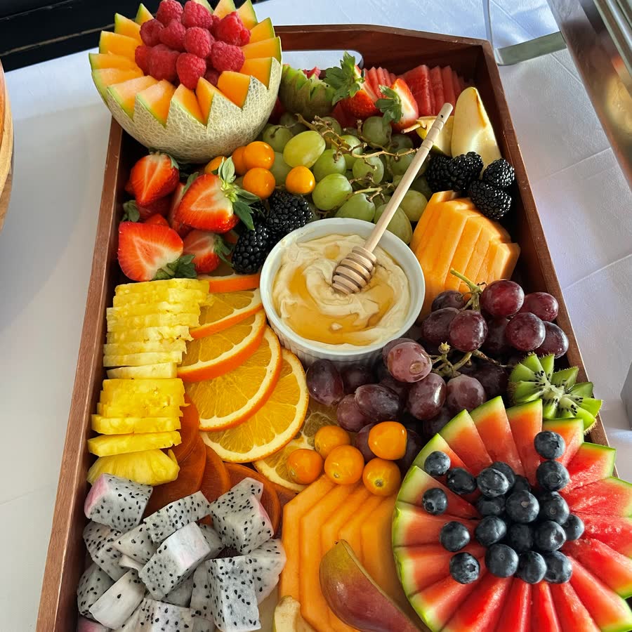 Fresh fruit board